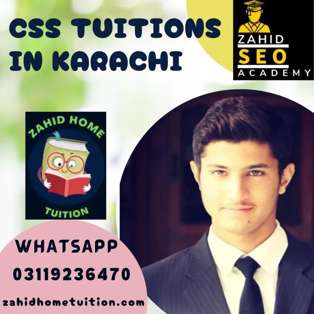 CSS Tuitions in Karachi