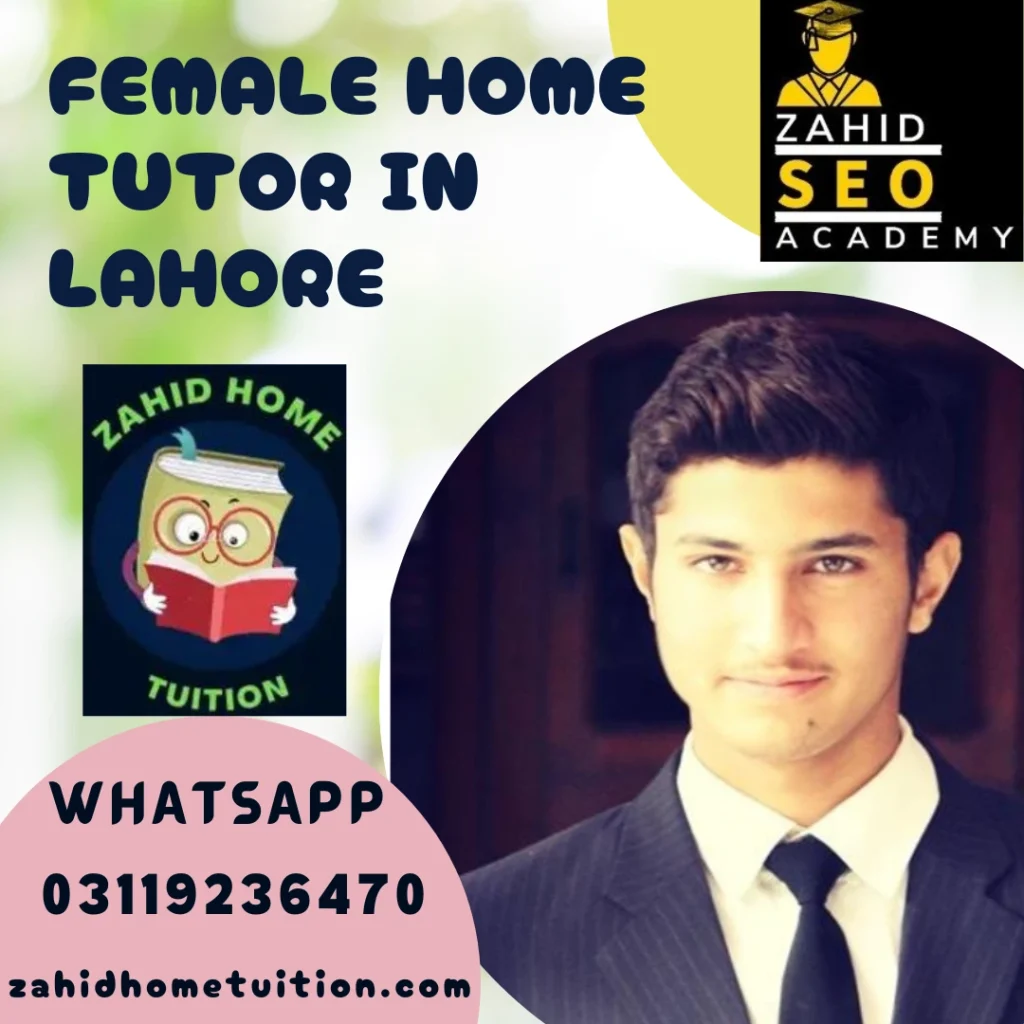 Female Home Tutor in Lahore