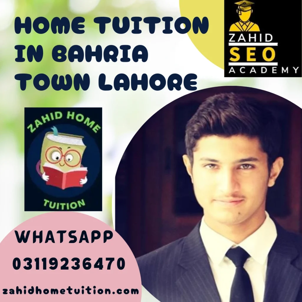 Home Tuition in Bahria Town Lahore