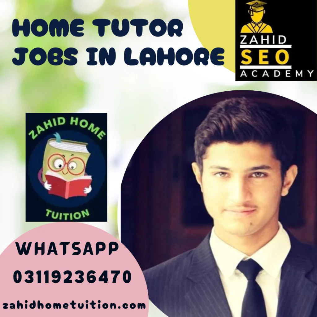 Home Tutor Jobs in Lahore