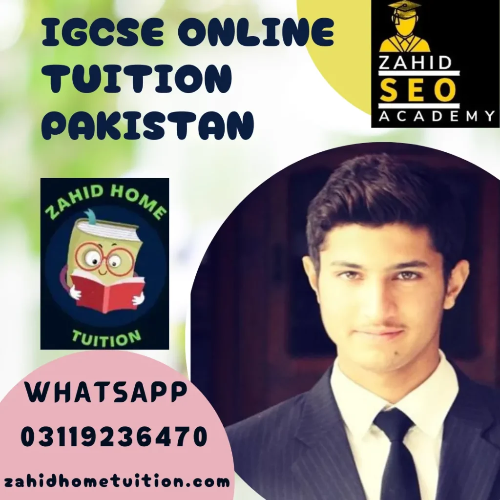 IGCSE Online Tuition Pakistan