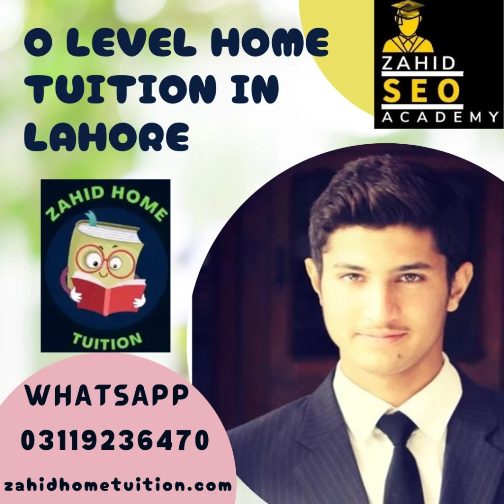 O Level Home Tuition in Lahore