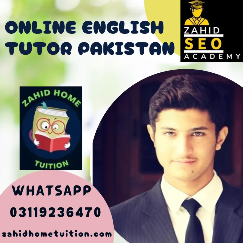 Online English Tutor Pakistan