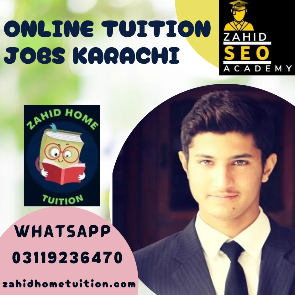 Online Tuition Jobs Karachi