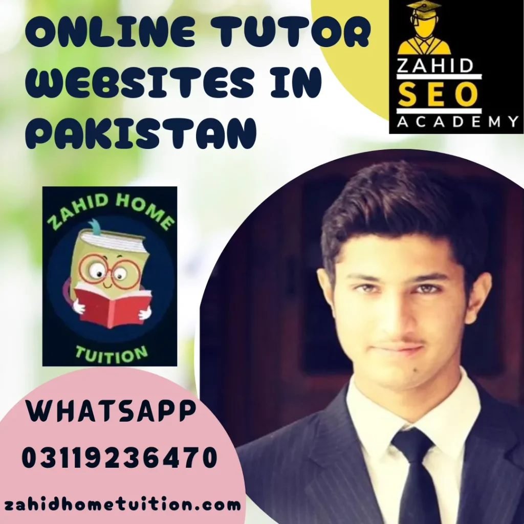 Online Tutor Websites in Pakistan
