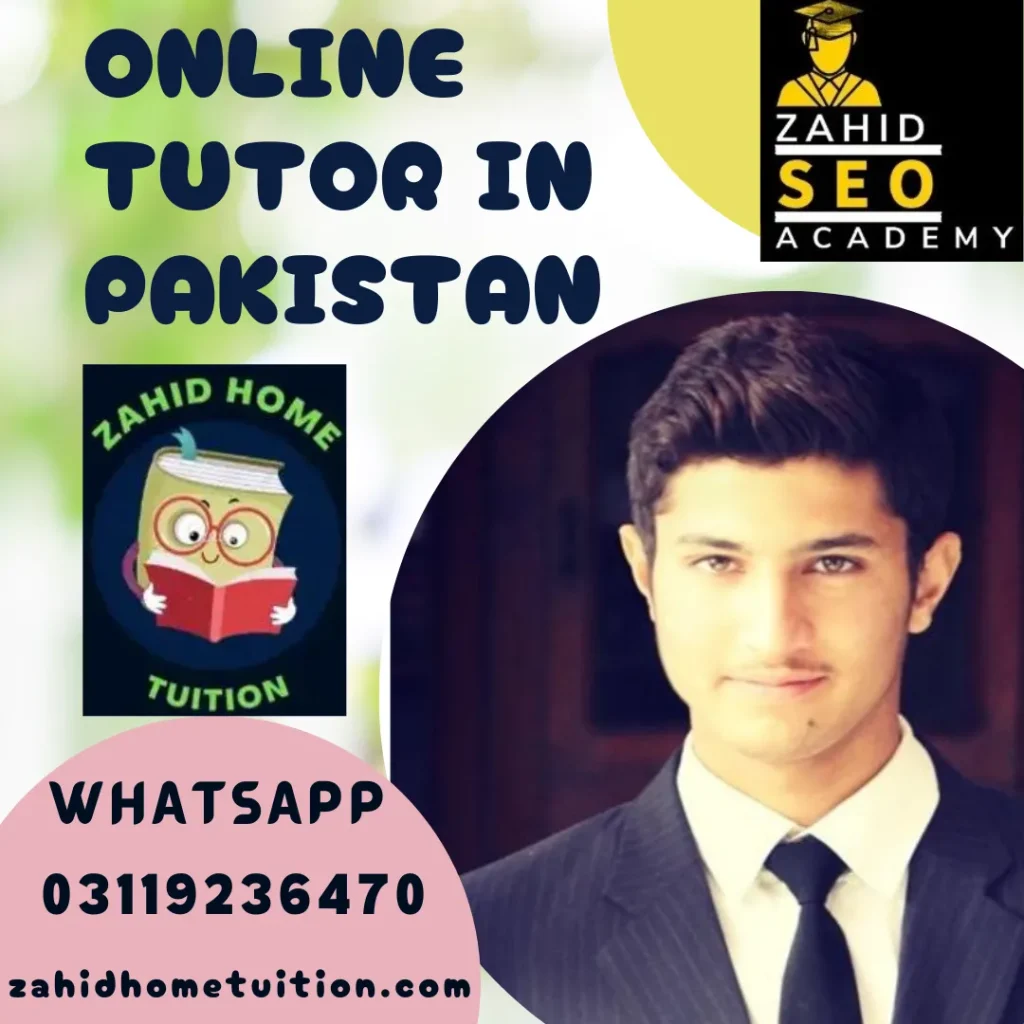 Online Tutor in Pakistan