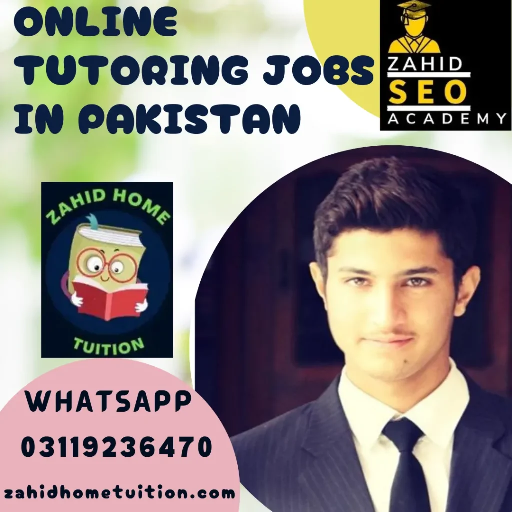 Online Tutoring Jobs in Pakistan