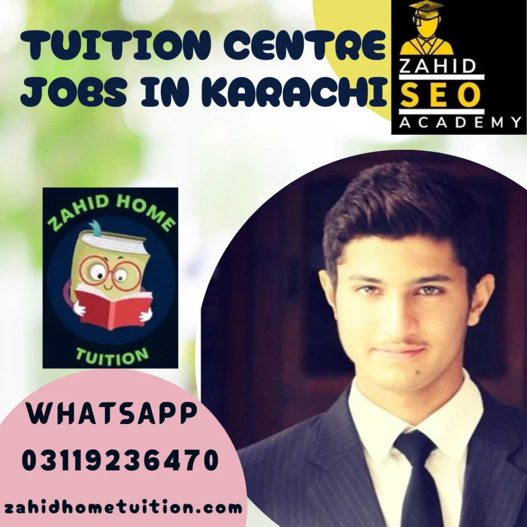 Tuition Centre Jobs in Karachi