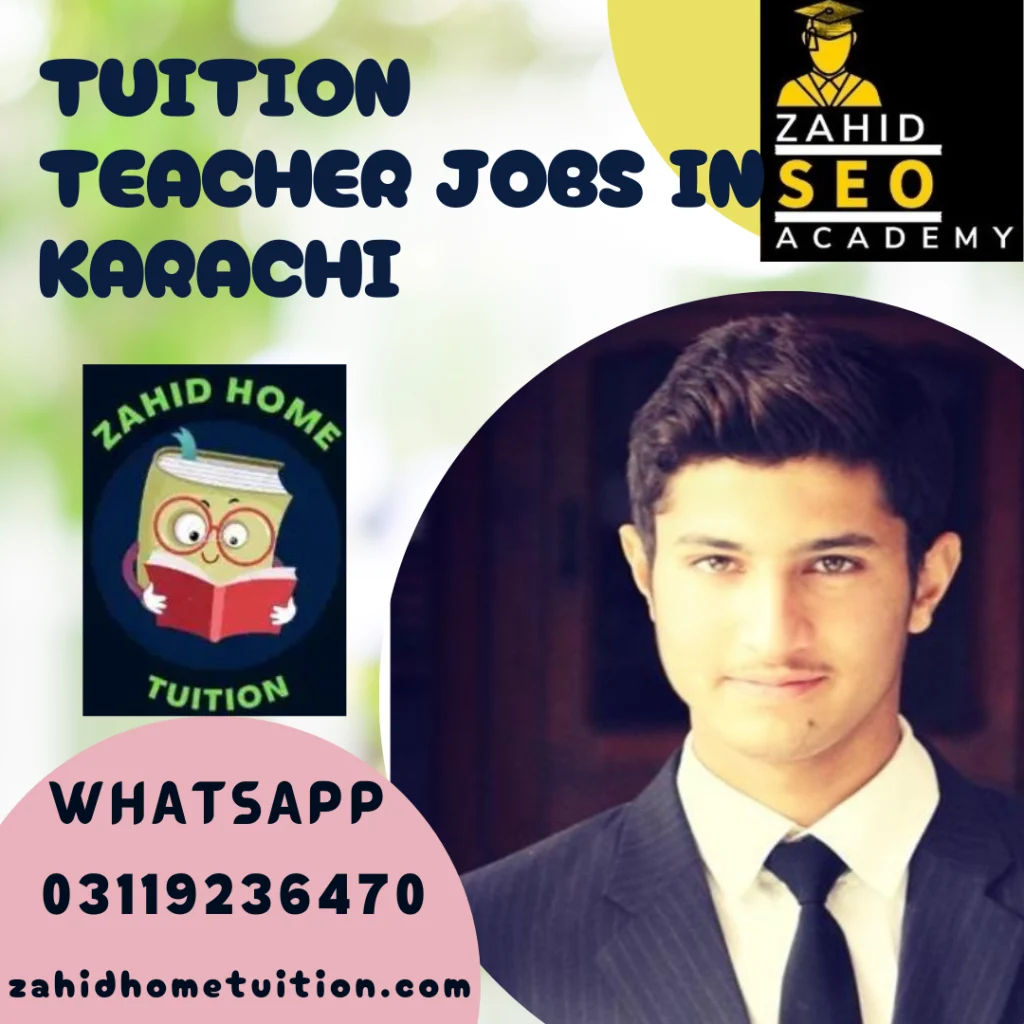 Tuition Teacher Jobs in Karachi