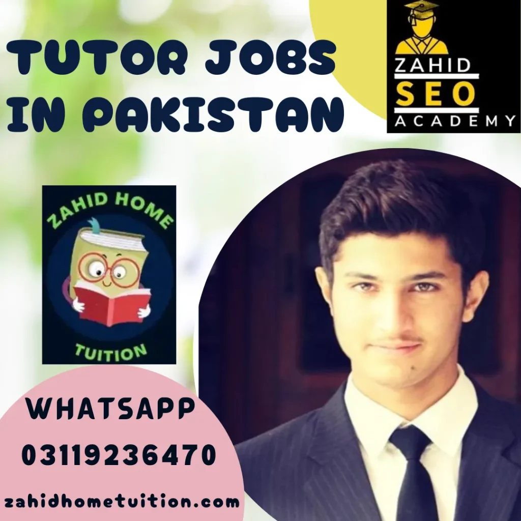 Tutor Jobs in Pakistan
